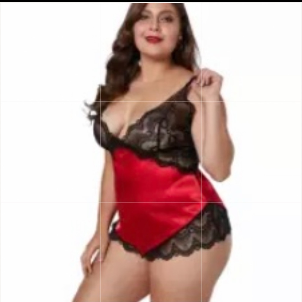 2 piece Satin lingerie